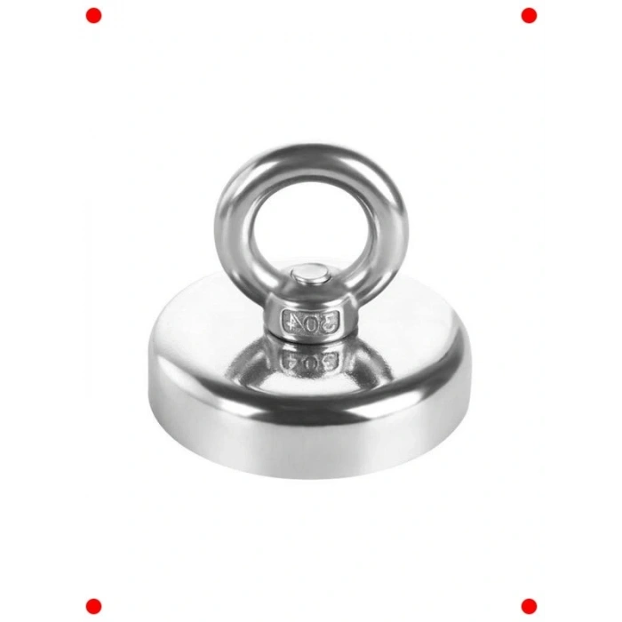 19kg Çekimli Askılı Neodyum Mıknatıs, 25mm