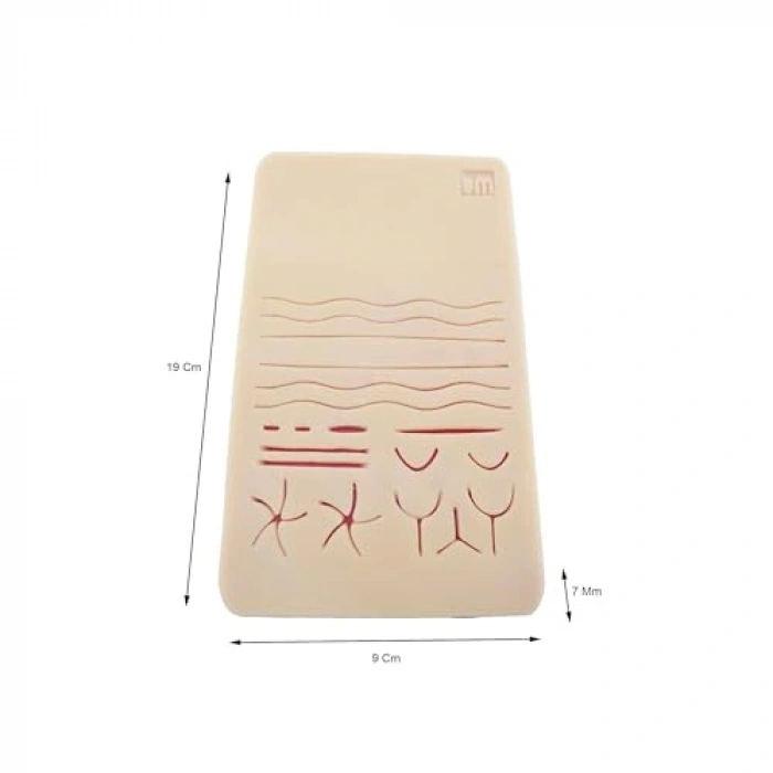 19x9 cm Eğitim Matı Simülasyon Amaçlı Dikiş Pedi - 7 mm