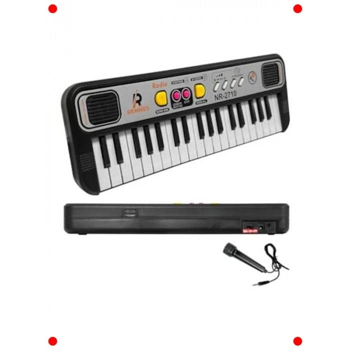 2-8 Yaş Mikrofonlu Pilli Çocuk Org Piyano