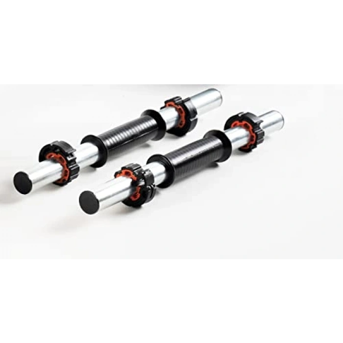 2 Adet 45 cm Krom Dambıl Barı, Dayanıklı ve Kullanışlı