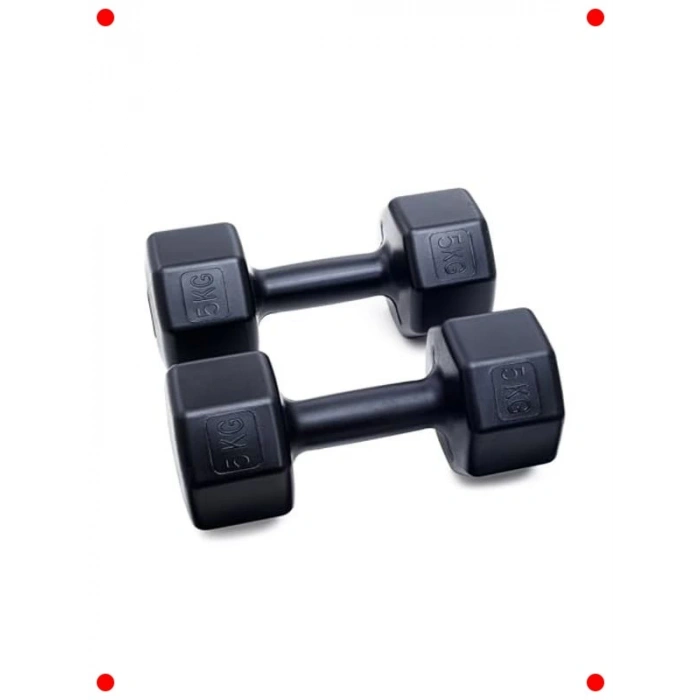 2 Adet 5 kg Dambıl Seti - Toplam 10 kg