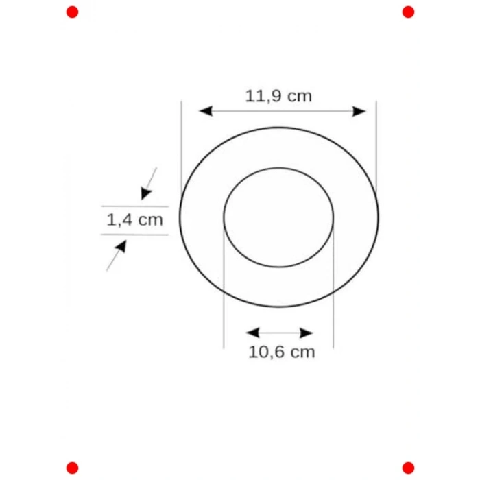 2 Adet 6W Slim LED Panel 4000K Gün Işığı Gömme Spot Lamba