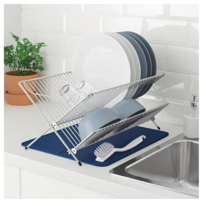 2 ADET Bulaşık Kurutma Matı, 44x36 cm Boyut