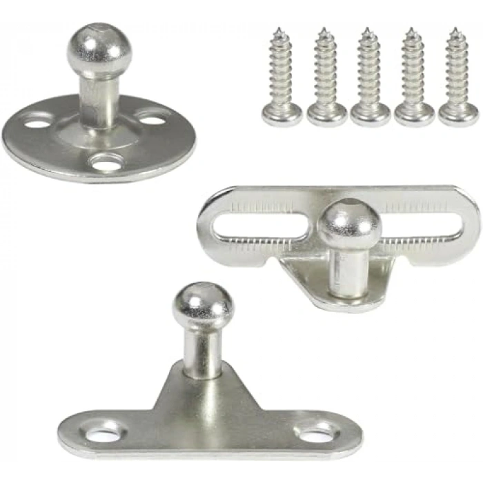 2 Adet Dolap Kapak Amortisörü, 100N 27cm