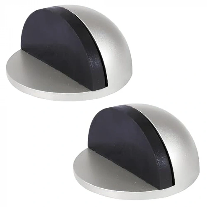 2 Adet Gri Kapı Tamponu Kendinden Yapışkanlı Kapı Stoperi