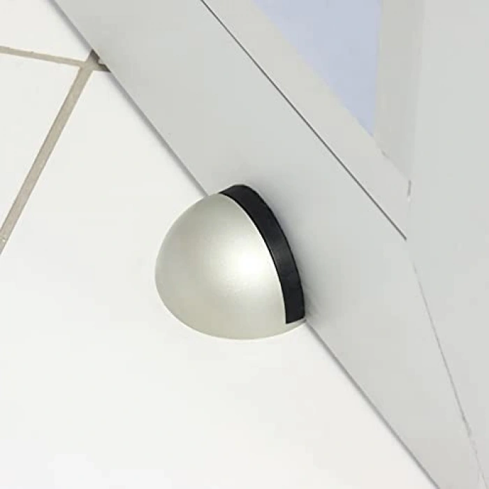 2 Adet Gri Kapı Tamponu Kendinden Yapışkanlı Kapı Stoperi