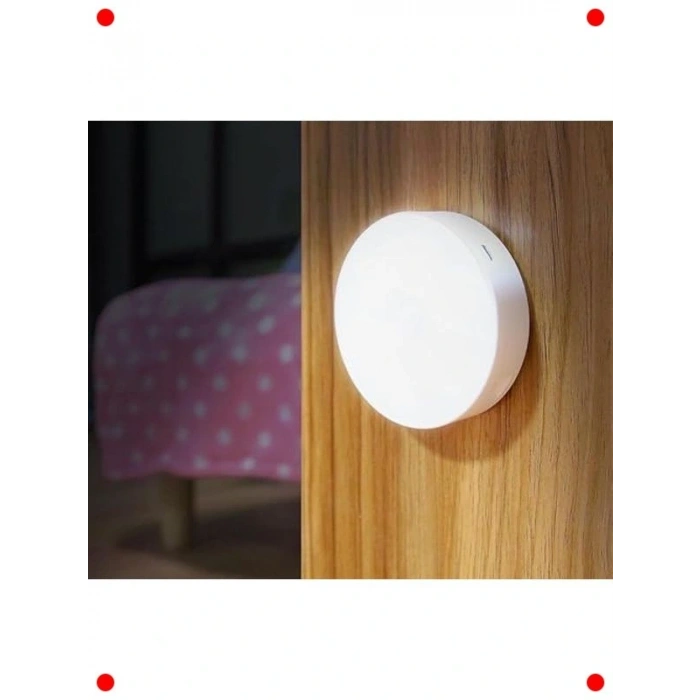 2 Adet Hareket Sensörlü Şarj Edilebilir Gece Lambası