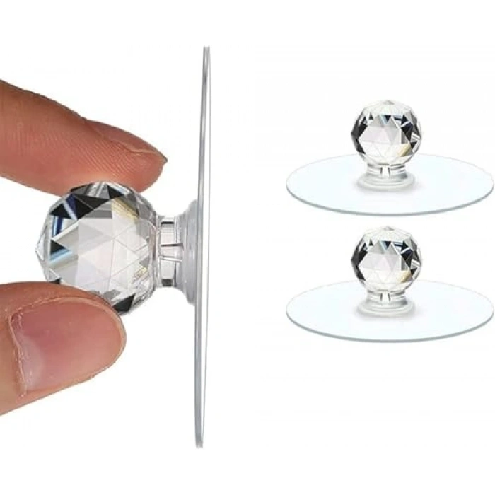 2 Adet Kendinden Yapışkanlı Kulp Askı, Çok Amaçlı Kullanım İçin