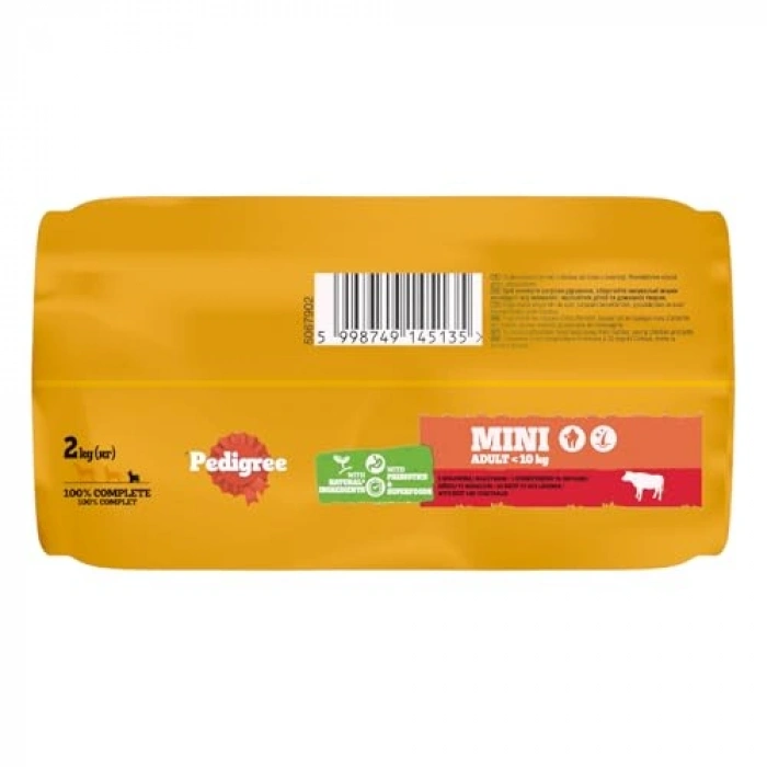 2 Adet Küçük Köpek Biftekli ve Sebzeli Mama