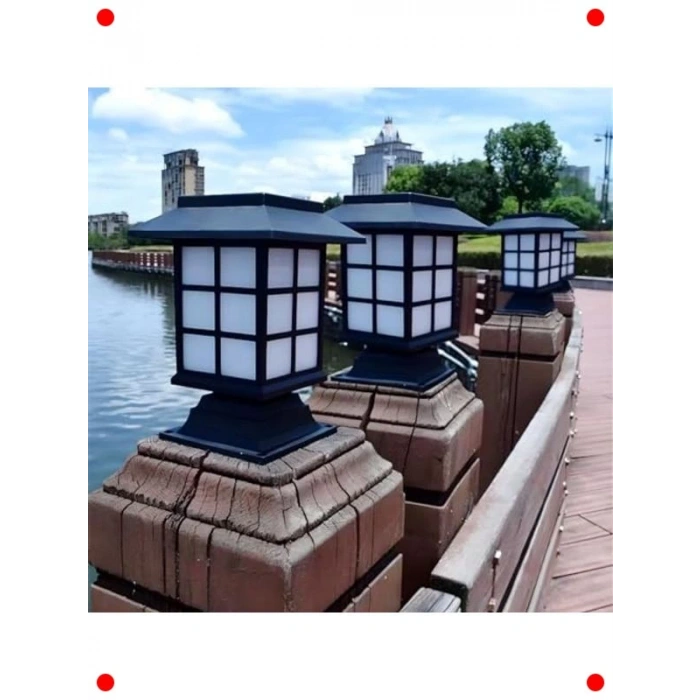 2 Adet Solar Bahçe Aydınlatması - Su Geçirmez LED