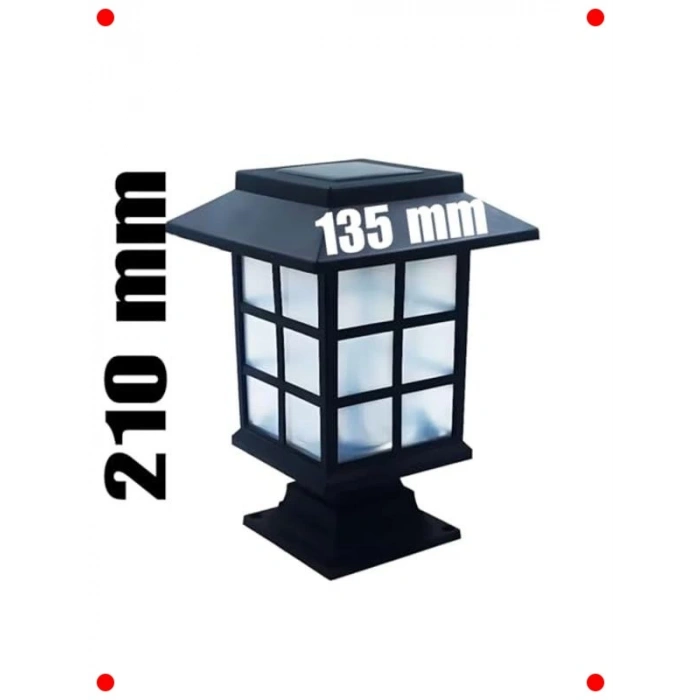 2 Adet Solar Bahçe Aydınlatması - Su Geçirmez LED