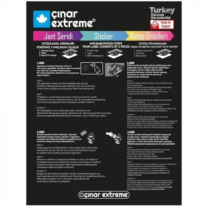 2 Adet Sport Kask, Araba Ayna Reflektif Gri Renk Sticker