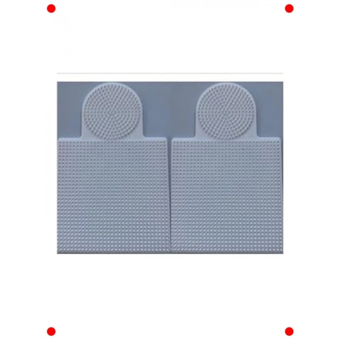 2 Adet Ütü Boncuk Dizme Tablası - Kare ve Daire