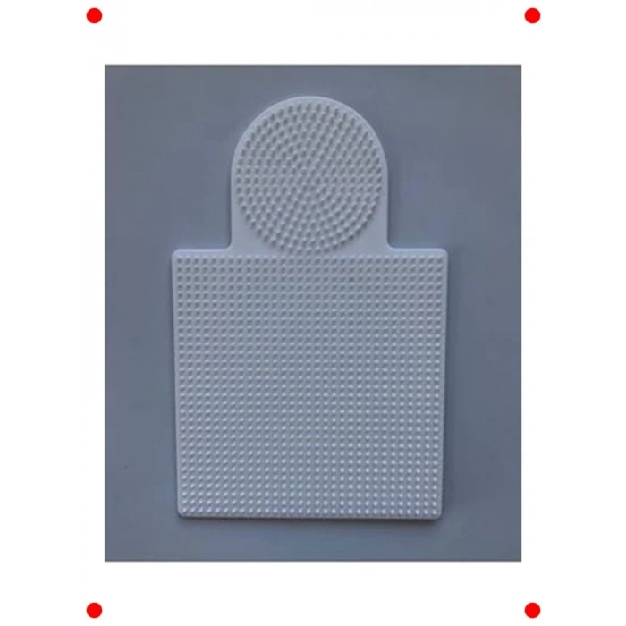 2 Adet Ütü Boncuk Dizme Tablası - Kare ve Daire