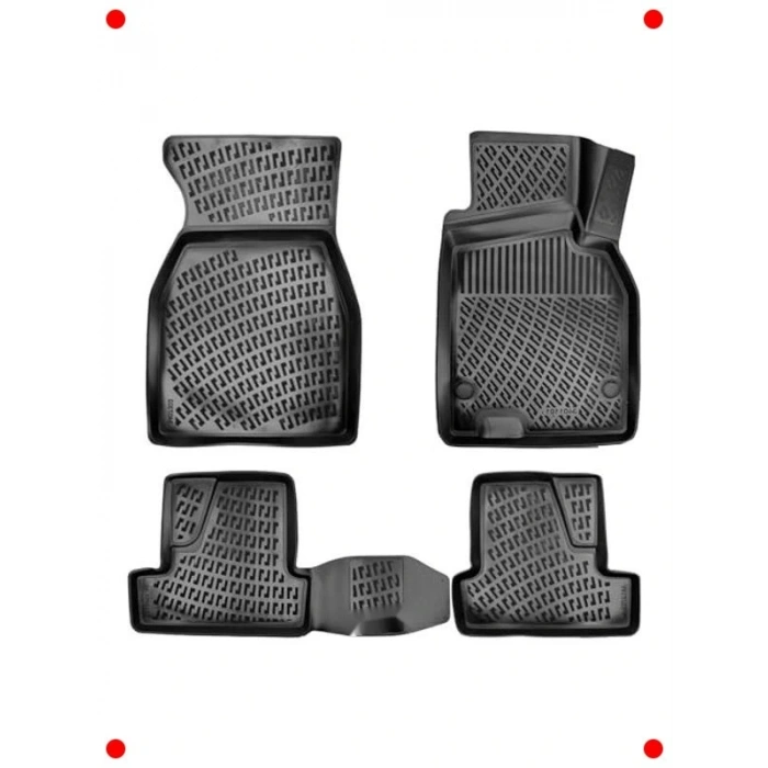 2 HB (2002-2009) İçin Özel 3D Havuzlu Paspas