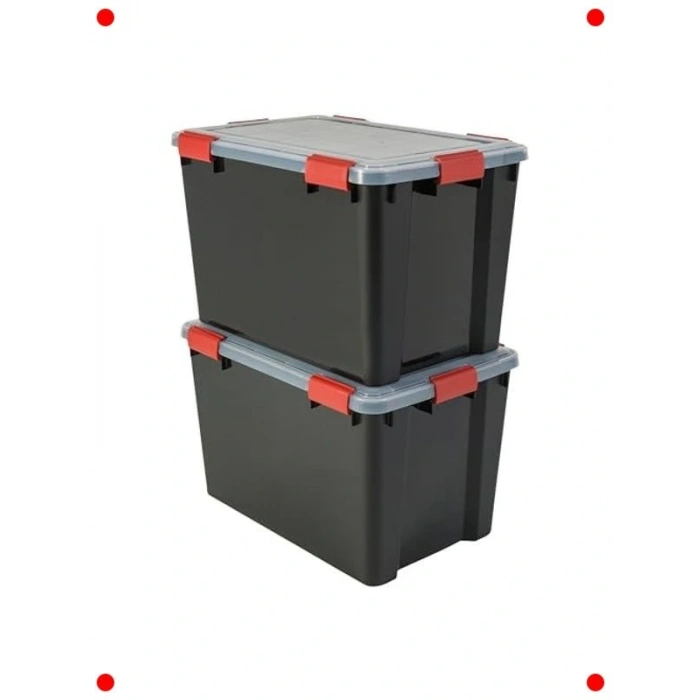 2li Ha Geçirmez Saklama Kutusu Seti - 70 Litre