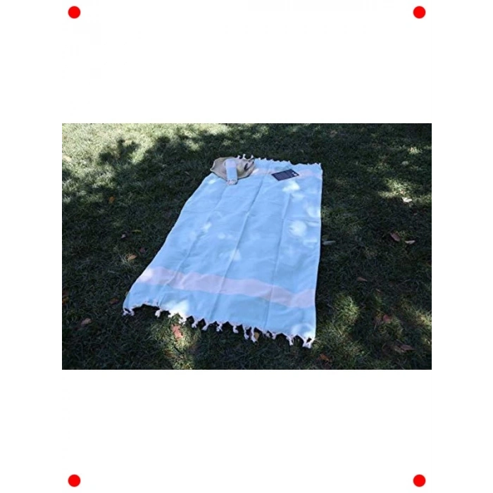 2li Organik Pamuk Peştemal Havlu Seti - Mint