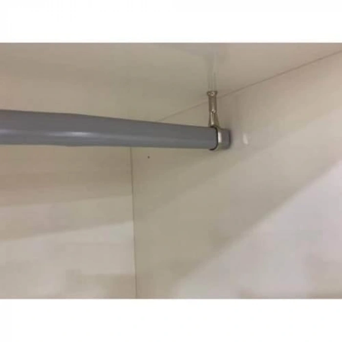 2li Paket Vidalı Dolap Askı Aparatı, Pratik Kullanım İçin