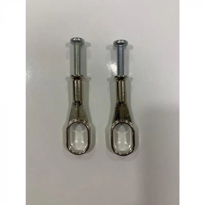 2li Paket Vidalı Dolap Askı Aparatı, Pratik Kullanım İçin