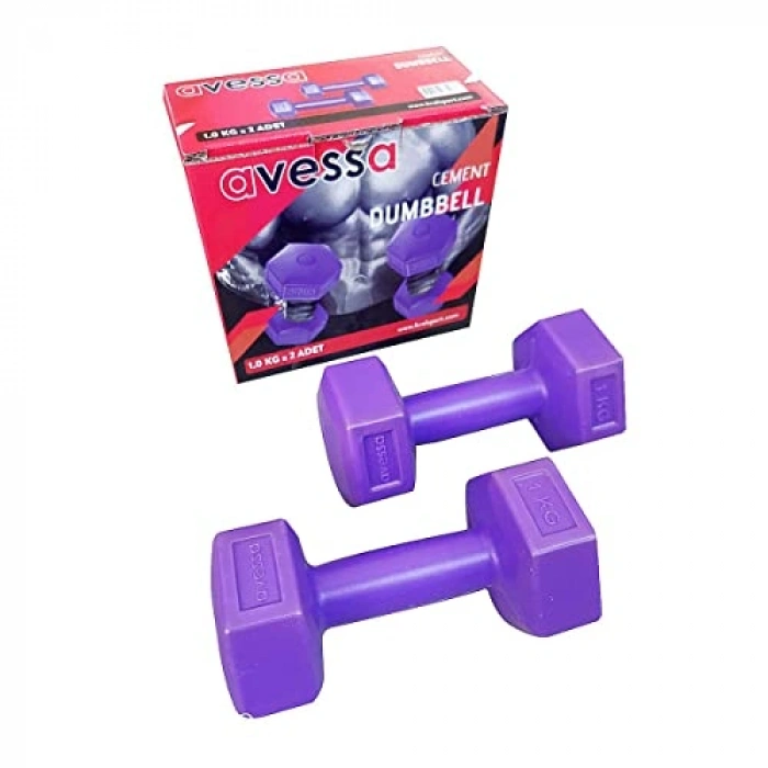 2li Plastik Dambıl Saman Kutu, Kullanışlı Set