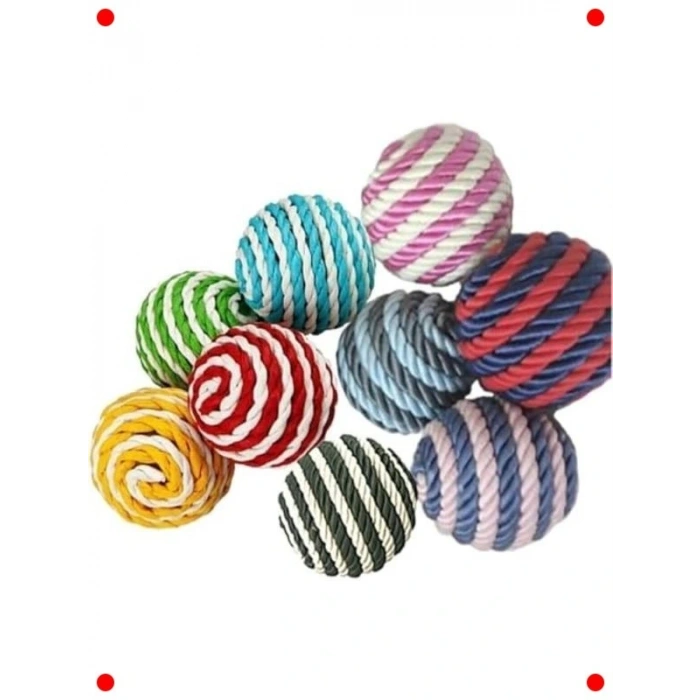 2li Renkli İpli Kedi Tırmalama Oyuncağı Seti