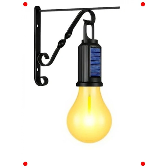 2li Set Güneş Enerjili LED Dekoratif Dış Mekan Lamba