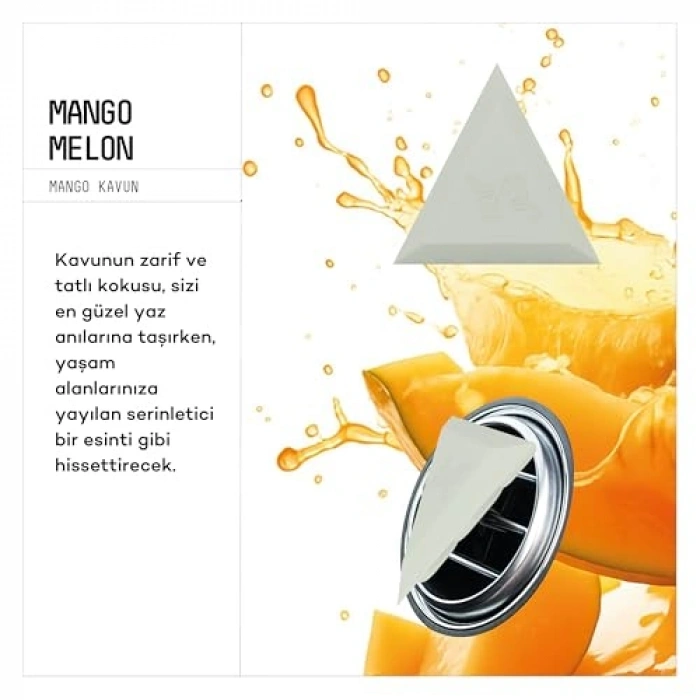 2li Set Oto Kokusu VAVANA Mango Melon Bubble Gum Etkili