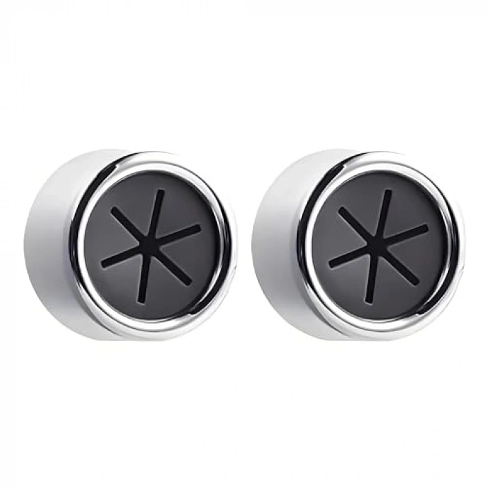 2li Siyah-Gri Kendinden Yapışkanlı Duvar Havlu Askısı Seti