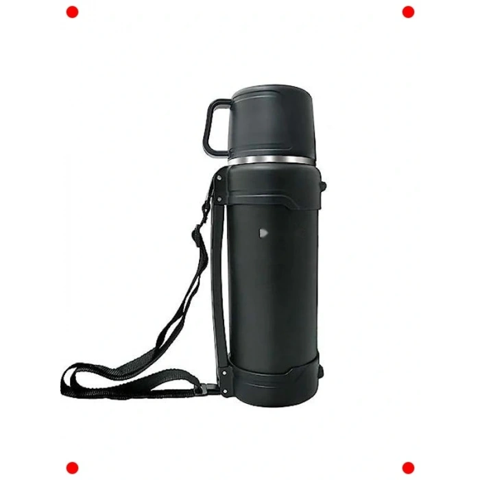 2 Litre Çift Yalıtımlı Çelik Termos - Kamp ve Doğa Sporları