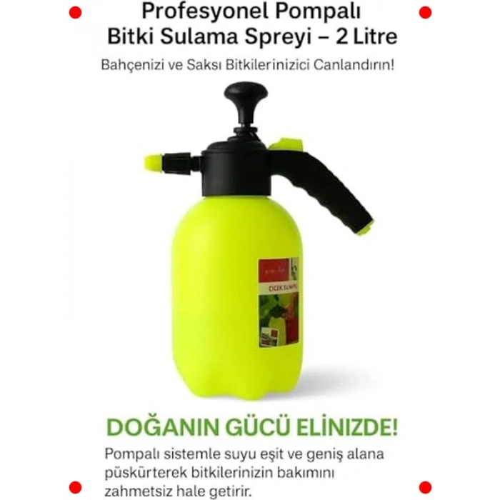 2 Litre Çok Amaçlı Basınçlı Püskürtme Pompası
