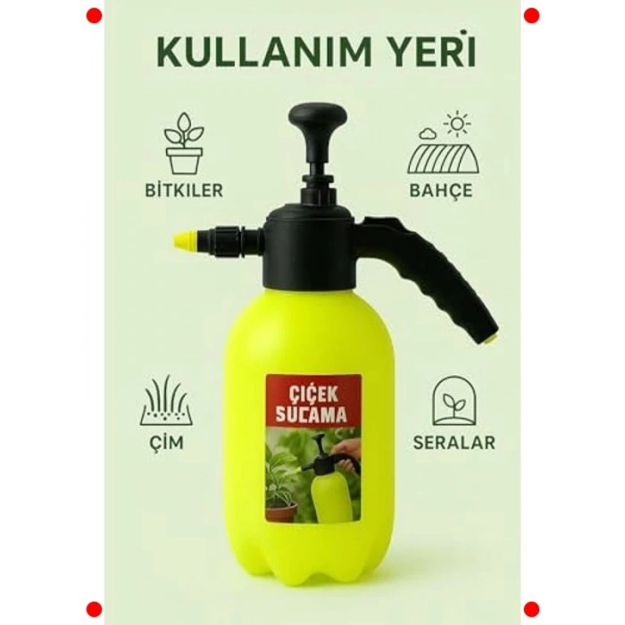 2 Litre Çok Amaçlı Basınçlı Püskürtme Pompası