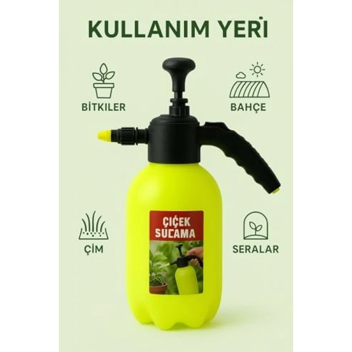 2 LT Kapasiteli Ayarlanabilir Püskürtme Pompası, Bahçe Kullanımı İçin