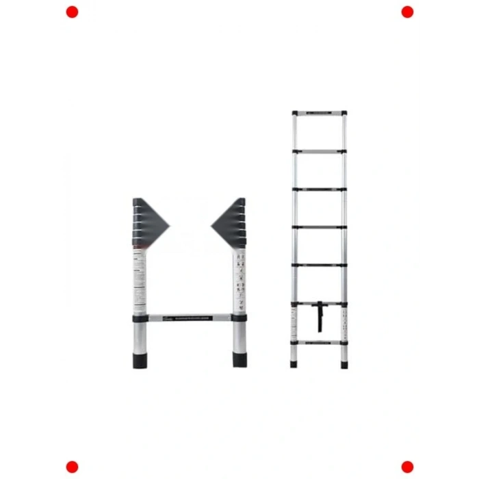 2 Metre Alünyum Teleskopik Merdiven, 150