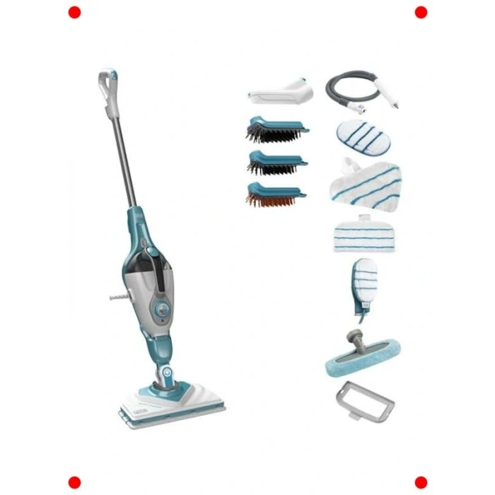 2si 1 Ar Güçlü Buharlı Paspas - El Ünitesi ve Delta Başlıklı