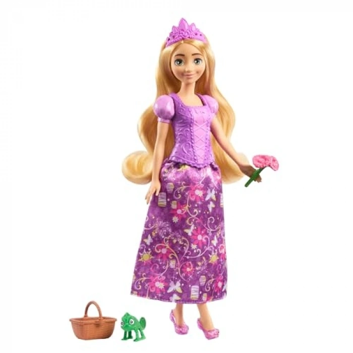 2si 1 Arada Rapunzel Bebek ve Aksesuar Seti ile Yaratıcılık