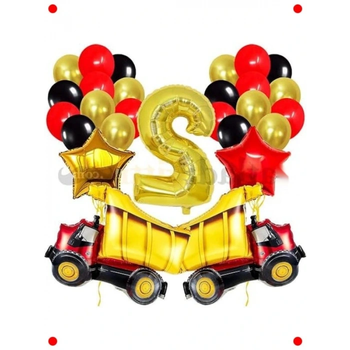 2 Yaş İnşaat Temalı Doğum Günü Parti Seti