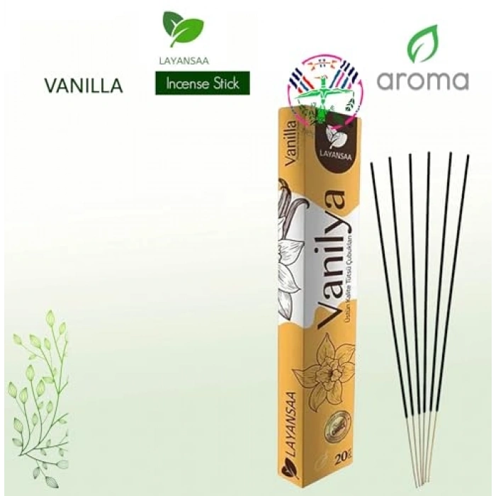 20 Adet Limon Aromalı Özel Tütsü Çubuğu, Paket İçeriği