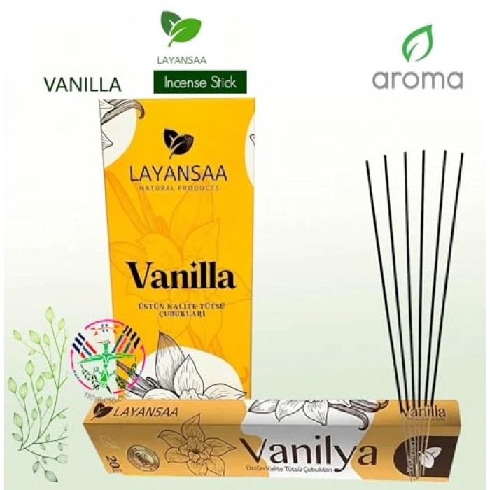 20 Adet Limon Aromalı Özel Tütsü Çubuğu, Paket İçeriği