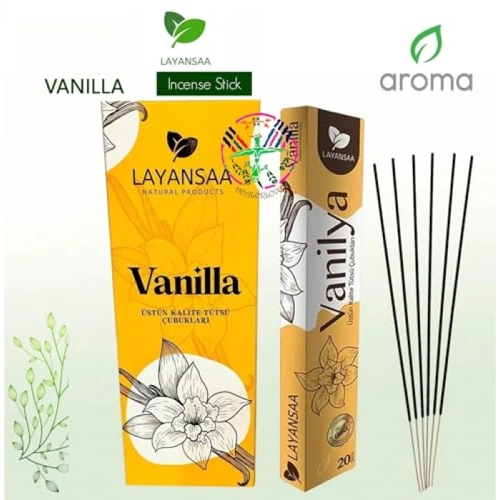 20 Adet Limon Aromalı Özel Tütsü Çubuğu, Paket İçeriği