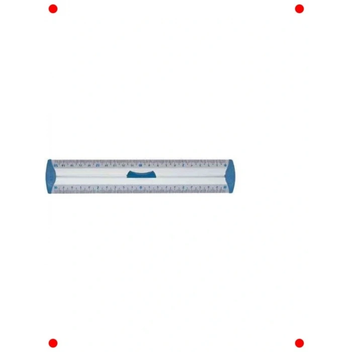 20 cm Alüminyum Üçgen Cetvel