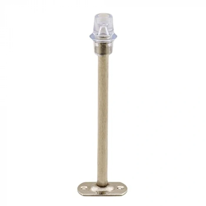 20 cm Metal Vidalı Kapı Stoperi, Krom Kaplama