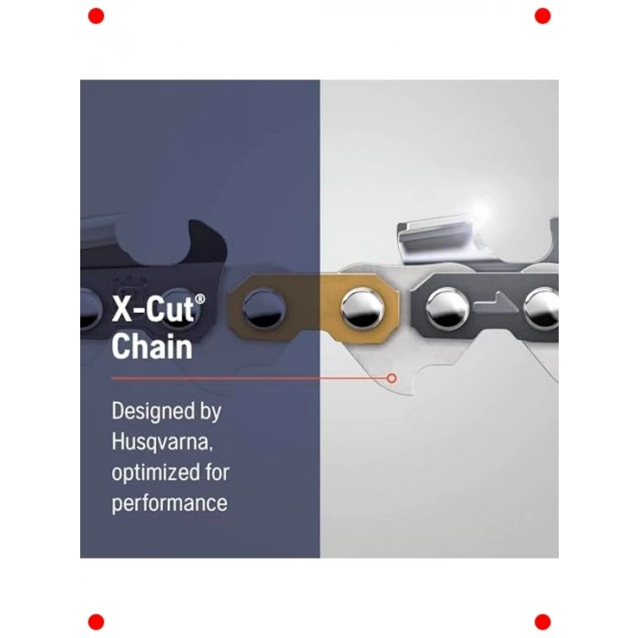 20 İnç Testere Zinciri 2li Paket - Yüksek Performans