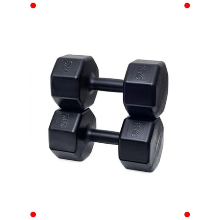 20 KG Ayarlanabilir Dambıl Seti (2x10 KG), Siyah