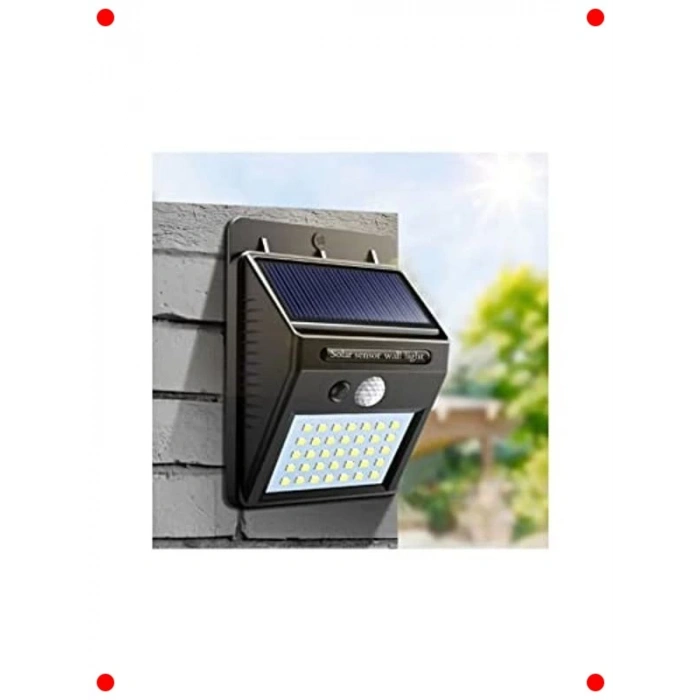 20 LED Sensörlü Solar Bahçe Aydınlatması