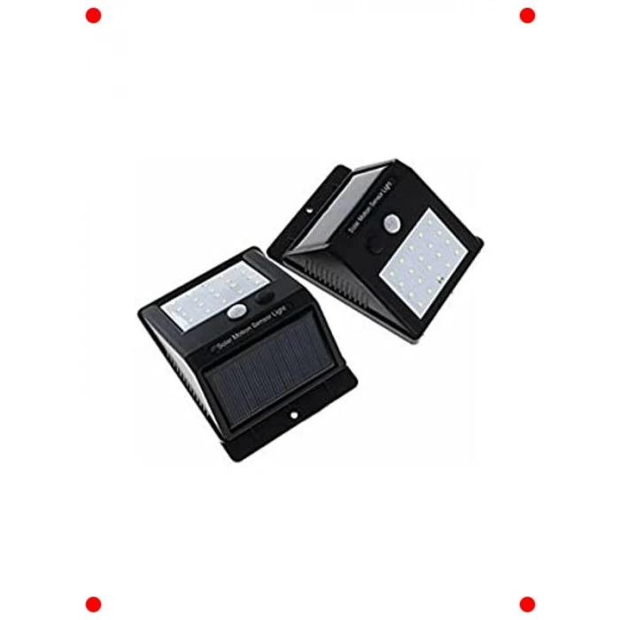 20 LED Sensörlü Solar Bahçe Aydınlatması