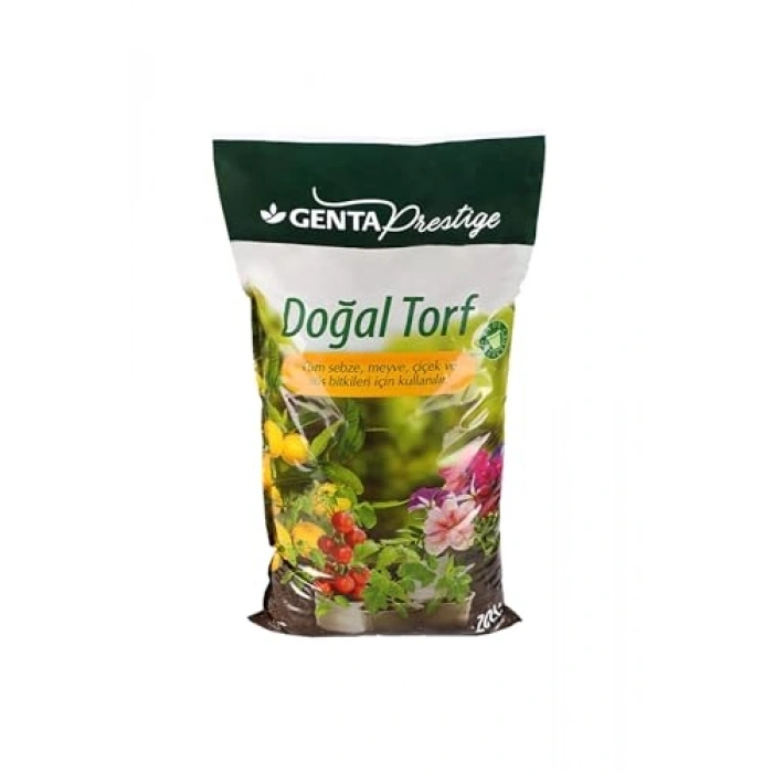 20 lt doğal toprak torfu, bitki yetiştirmek için ideal ortam