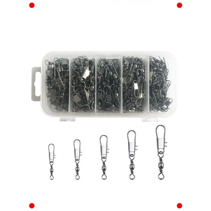 200 Adet Paslanmaz Balıkçı Fırdöndü Seti