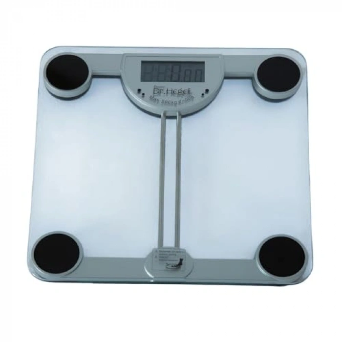 200 kg Kapasiteli Dijital Banyo Baskülü, LCD Ekranlı