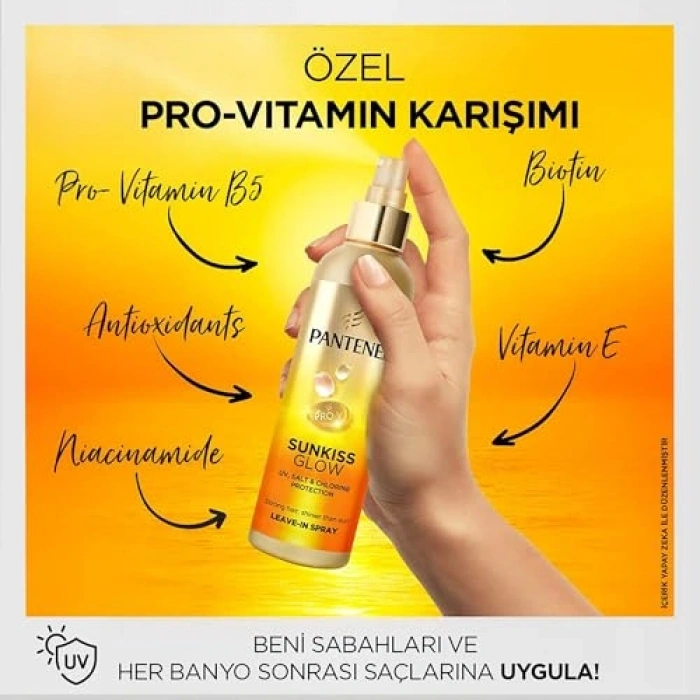 200 ml Güneş Koruyucu Saç Spreyi, SPF50