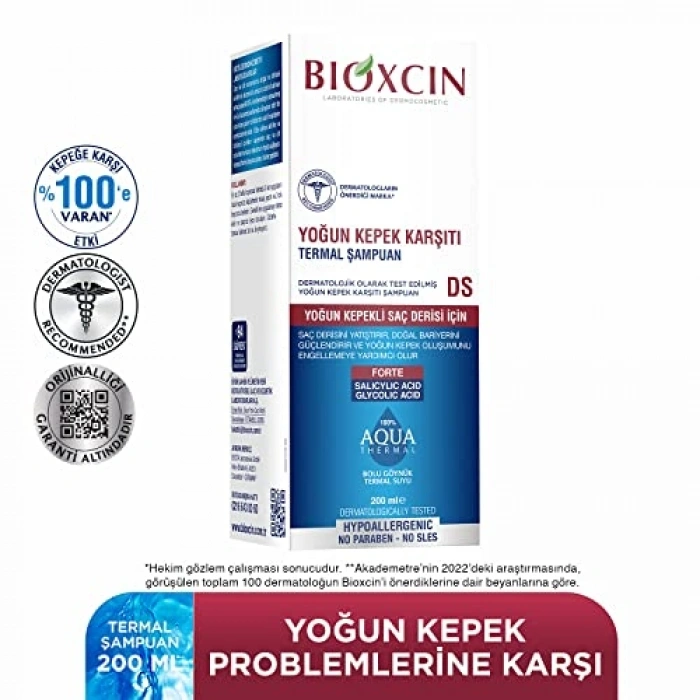 200 ml Yoğun Kepek Karşıtı Termal Şampuan